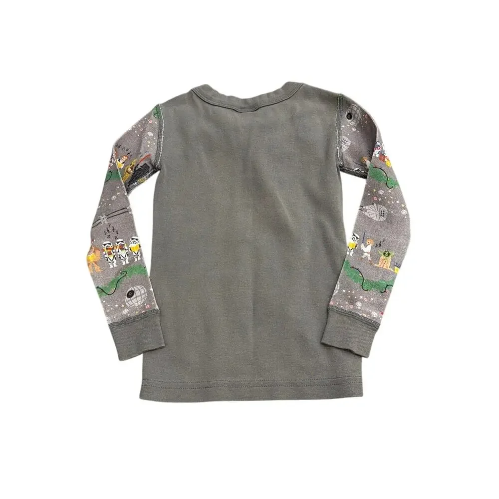 Hanna Andersson Star Wars L/S Organic Cotton Pajama Set Size 4